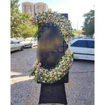تاج گل برای مراسم ترحیم در مسجد جامع میدان ولیعصر 389