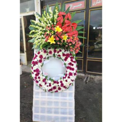 تاج گل دو طبقه برای نمایشگاه بین‌المللی تهران 418