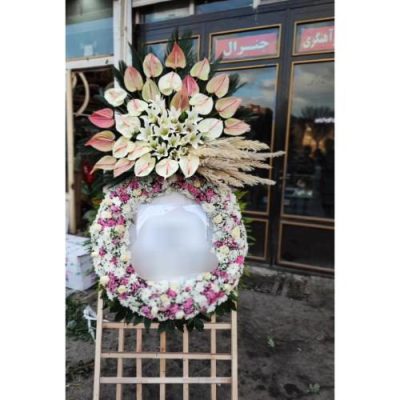 تاج گل تسلیت برای مسجد جامع انقلاب کرج 455