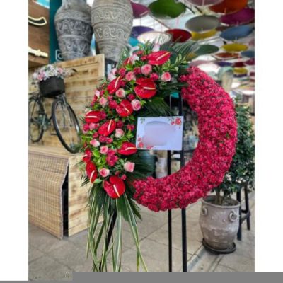 تاج گل برای نمایشگاه ورزش و سلامتی 1217
