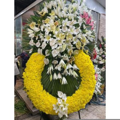 تاج گل برای نمایشگاه کشاورزی و محیط زیست 1318
