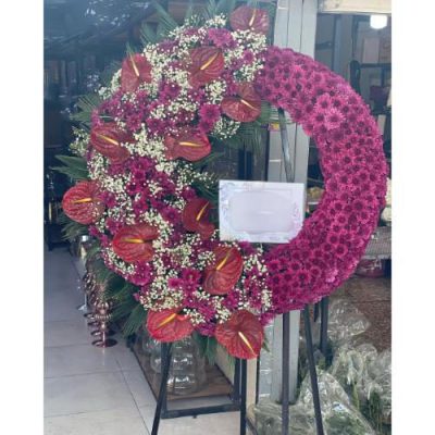 تاج گل برای نمایشگاه محصولات کشاورزی 1310