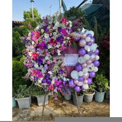 تاج گل برای نمایشگاه مواد خوراکی 1296