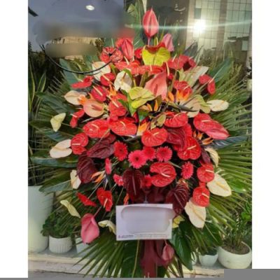 تاج گل برای نمایشگاه منابع طبیعی و محیط زیست 287