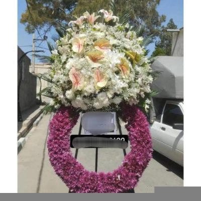 تاج گل برای نمایشگاه محصولات دارویی 1279