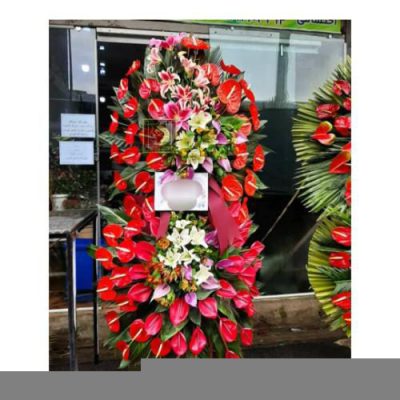 تاج گل برای نمایشگاه مواد شیمیایی 1266