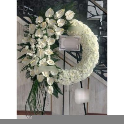 تاج گل تسلیت برای مسجد جامع میدان هفت تیر 990