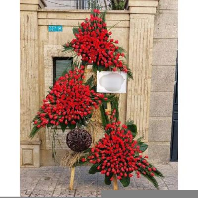 تاج گل برای افتتاحیه جشنواره‌های هنری 1857
