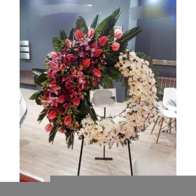 تاج گل برای افتتاحیه مراکز تفریحی بزرگ 1883
