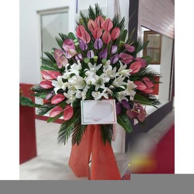 تاج گل برای افتتاحیه جشنواره‌های سالانه 1865