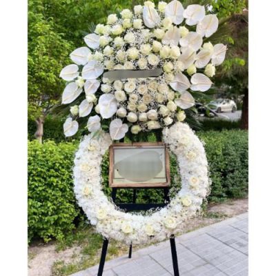 تاج گل ترحیم برای مسجد امام صادق شهرک غرب 181