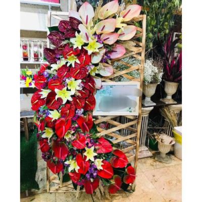 تاج گل برای نمایشگاه مواد غذایی ارگانیک 1349