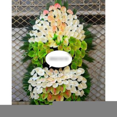 تاج گل دو طبقه برای مراسم ختم در مسجد امام جعفر صادق میدان فردوسی 567