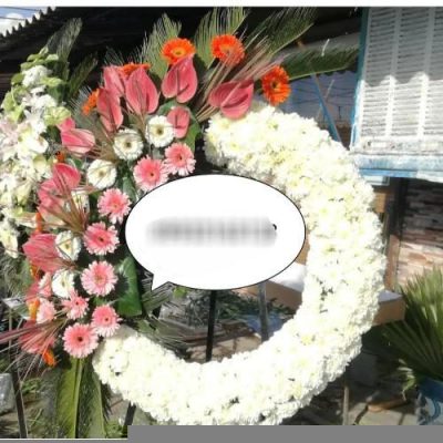 تاج گل پایه دار و ایستاده برای مسجد جامع میدان فردوسی 613