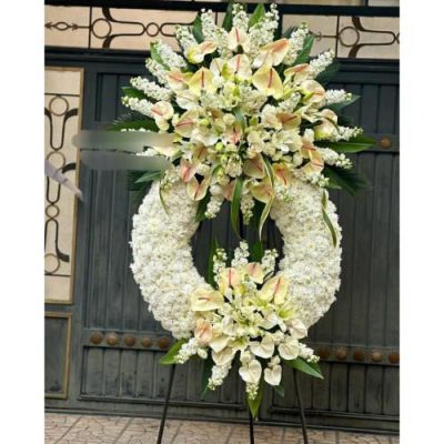 جام گل سه طبقه برای مراسم ترحیم در مسجد امام رضا تهرانپارس 229