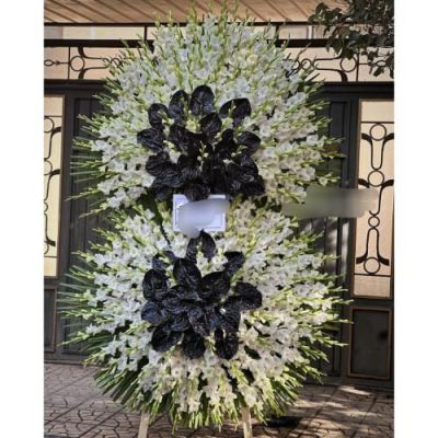 جام گل یک طبقه برای مراسم یادبود در مسجد امام حسین نارمک 296