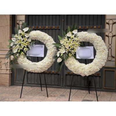 جام گل تسلیت برای مراسم ختم در مسجد جامع مرزداران 282
