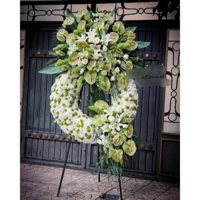 جام گل یک طبقه برای مراسم یادبود در مسجد امام سجاد خیابان شریعتی 286
