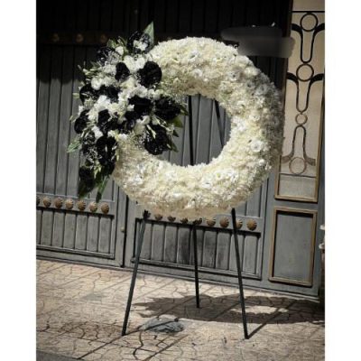 جام گل یک طبقه برای مراسم ختم در مسجد جامع خیابان فاطمی 272