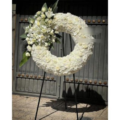 جام گل برای مراسم ترحیم در حسینیه اعظم شهر زیبا 260