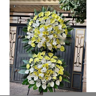 تاج گل تسلیت برای مسجد جامع خیابان میرداماد 339