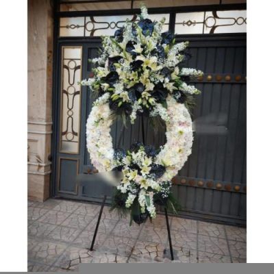 تاج گل تسلیت برای مسجد جامع میدان فلسطین 707
