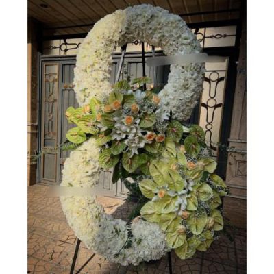 جام گل یک طبقه برای مراسم یادبود در مسجد امام سجاد خیابان جمهوری 338