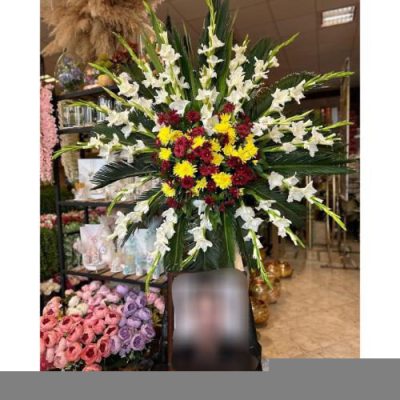 تاج گل تسلیت برای مسجد جامع خیابان میرداماد 841