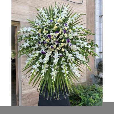 تاج گل دو طبقه برای مراسم ختم در مسجد امام جعفر صادق خیابان مطهری 829