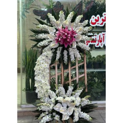 جام گل چهار طبقه برای مراسم خاکسپاری در بهشت سکینه کرج 343