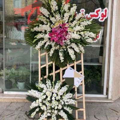 جام گل یک طبقه برای مراسم یادبود در مسجد امام حسن قلهک 348