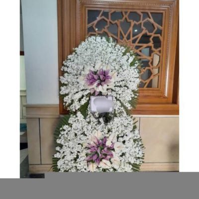 تاج گل یک طبقه برای مراسم یادبود در مسجد امام حسین خیابان سعدی 986