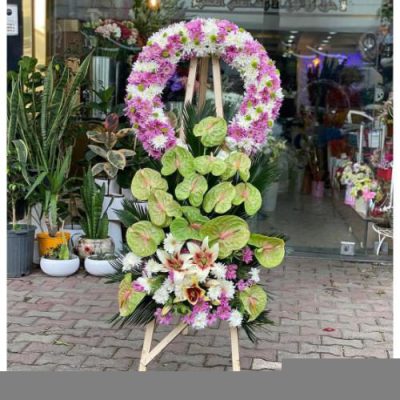 تاج گل برای نمایشگاه ماشین‌آلات و تجهیزات 1396