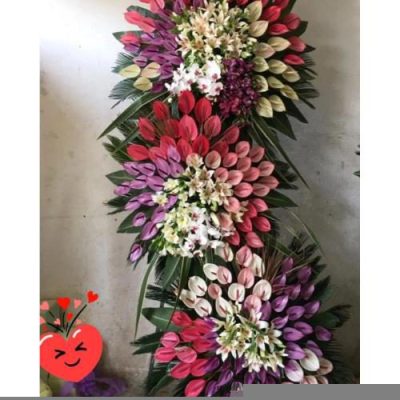 تاج گل تسلیت برای مسجد جامع میدان فردوسی 683