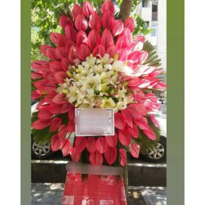 تاج گل برای نمایشگاه صنایع معدنی 1058