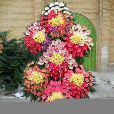تاج گل برای نمایشگاه سفر و گردشگری 1198
