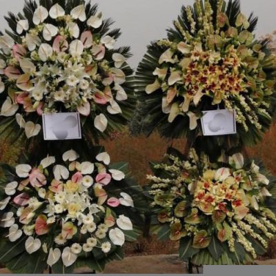تاج گل برای نمایشگاه صنعت نساجی 1162