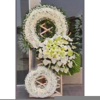 تاج گل تسلیت برای مسجد جامع خیابان جردن 984