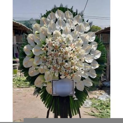 تاج گل دو طبقه برای مراسم ختم در مسجد امام جعفر صادق خیابان ولیعصر 750