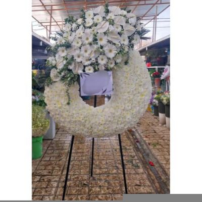 تاج گل تسلیت برای مسجد جامع میدان آزادی 737