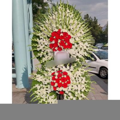 تاج گل تسلیت برای مسجد جامع میدان هفت تیر 809