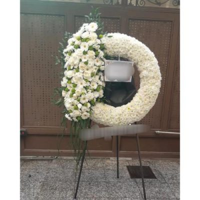 تاج گل تسلیت برای مسجد جامع میدان فلسطین 783