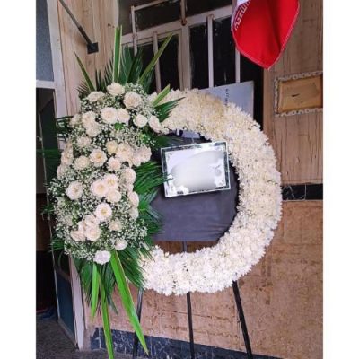 تاج گل برای مراسم یادبود در مسجد جامع نارمک 359