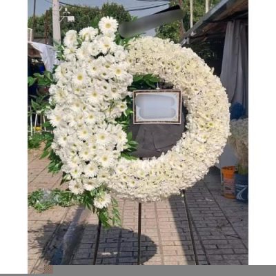 تاج گل تسلیت برای مسجد جامع خیابان میرداماد 934