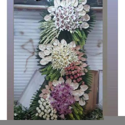 تاج گل برای نمایشگاه کاشی و سرامیک 1042