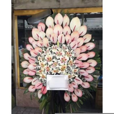 تاج دسته گل برای نمایشگاه پتروشیمی 1033