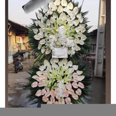 تاج گل برای نمایشگاه پزشکی و دارویی 1021