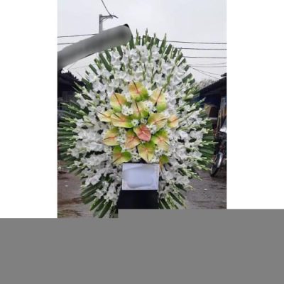 تاج گل دو طبقه برای مراسم ختم در مسجد امام جعفر صادق خیابان سهروردی 894