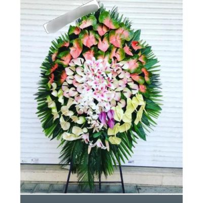 تاج گل برای نمایشگاه مواد غذایی 1017