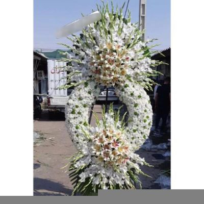تاج گل دو طبقه برای مراسم ختم در مسجد امام جعفر صادق میدان ولیعصر 952